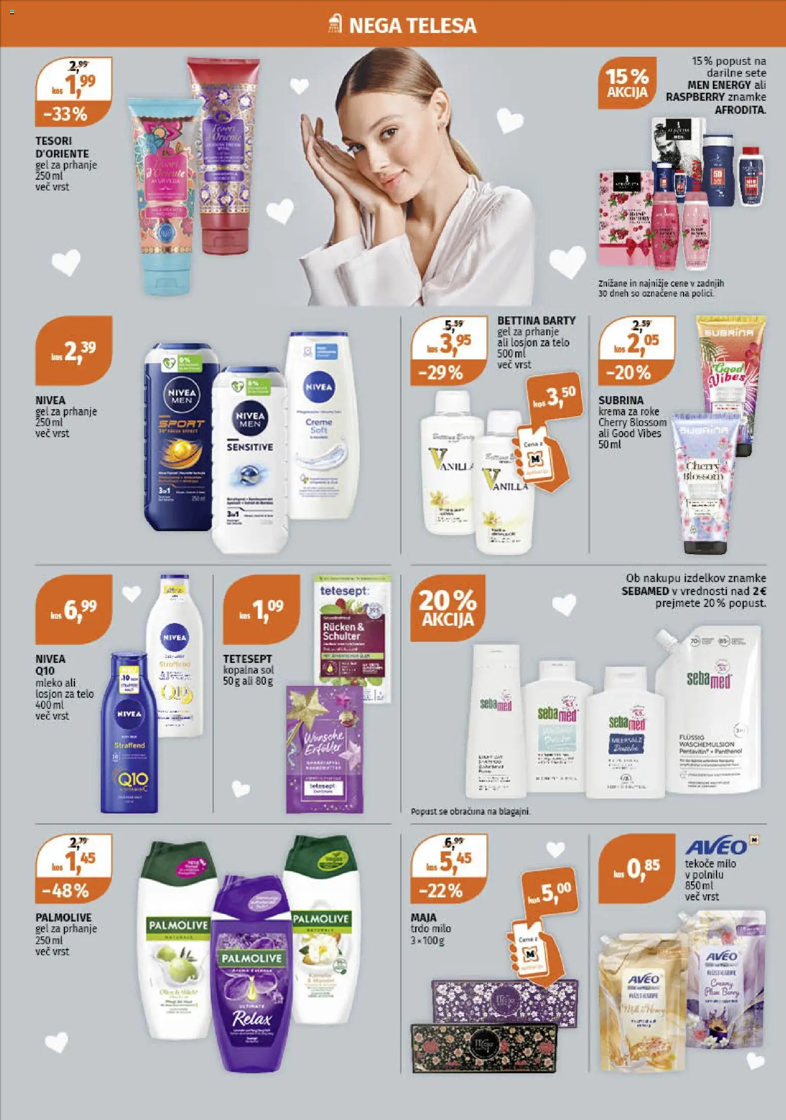 Novi Müller katalog ponudbe – veljaven od 02.02.2026 | Stran: 4 | Izdelki: Gel za prhanje, Krema, Krema za roke, Sol