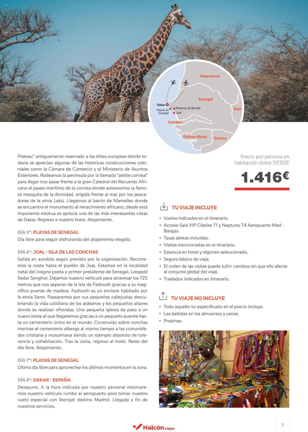 Halcón Viajes Senegal │ válido desde el 26.04.2024 | Página: 7 | Productos: Cámara