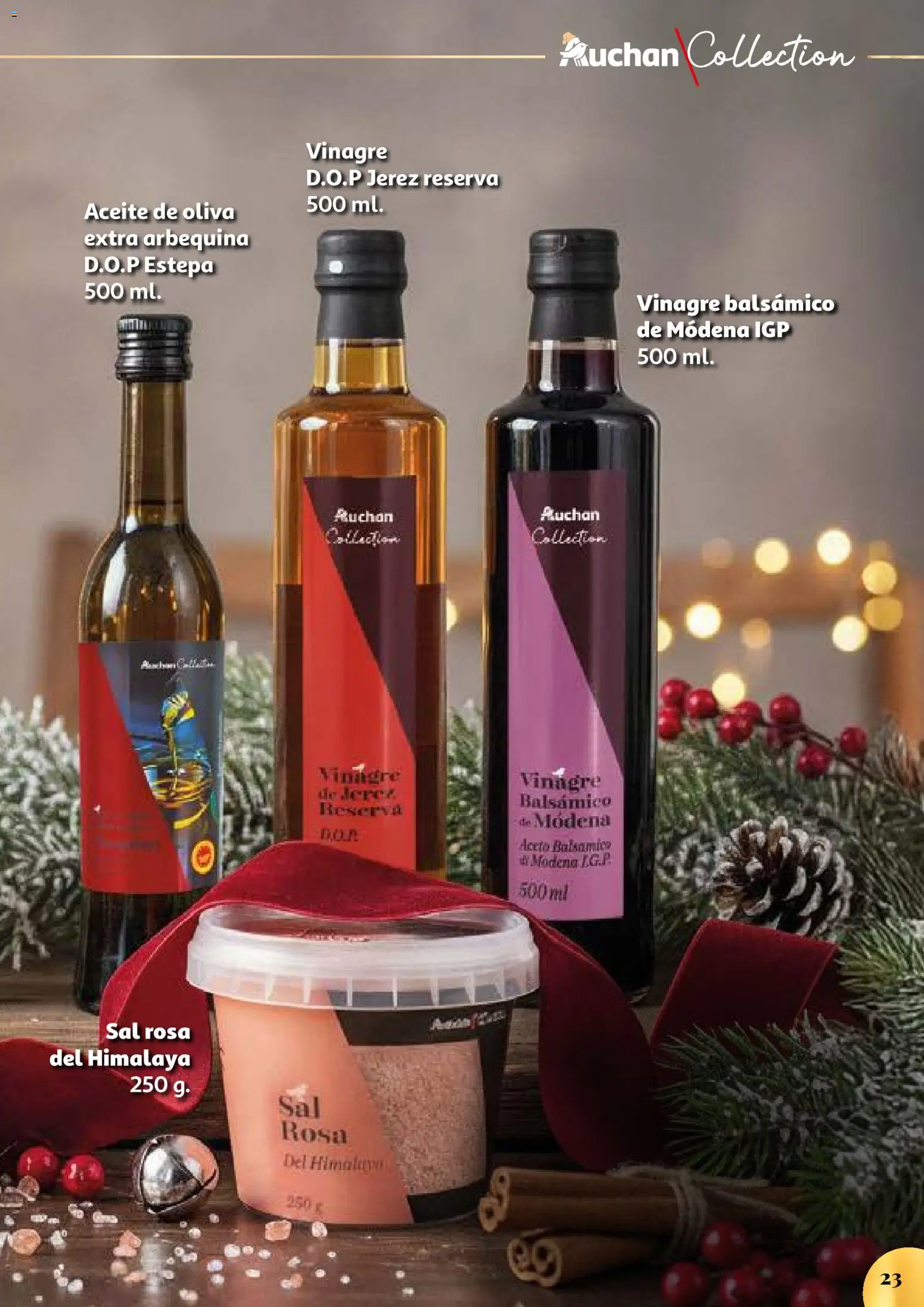 Alcampo -Auchan collection|Auchan Collection Un momento gastronómico excepcional │ válido desde el 15.12.2025 | Página: 23 | Productos: Aceite, Aceite de oliva, Δεξαμενή