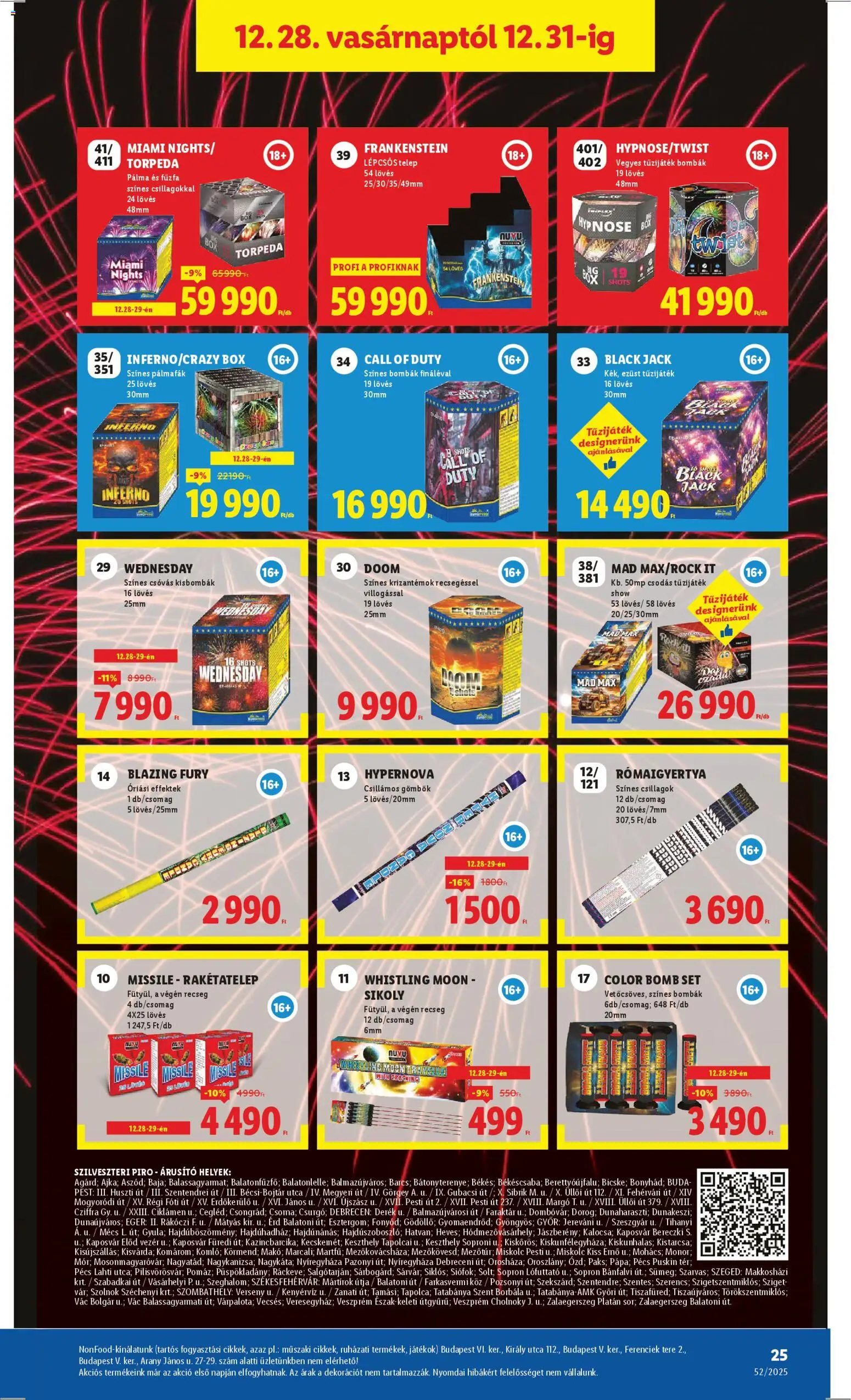 Lidl akciós ujság - amely érvényes a következő dátumtól: 27.12.2025 | Oldal: 25 | Termékek: Egér, Debreceni, Játékok