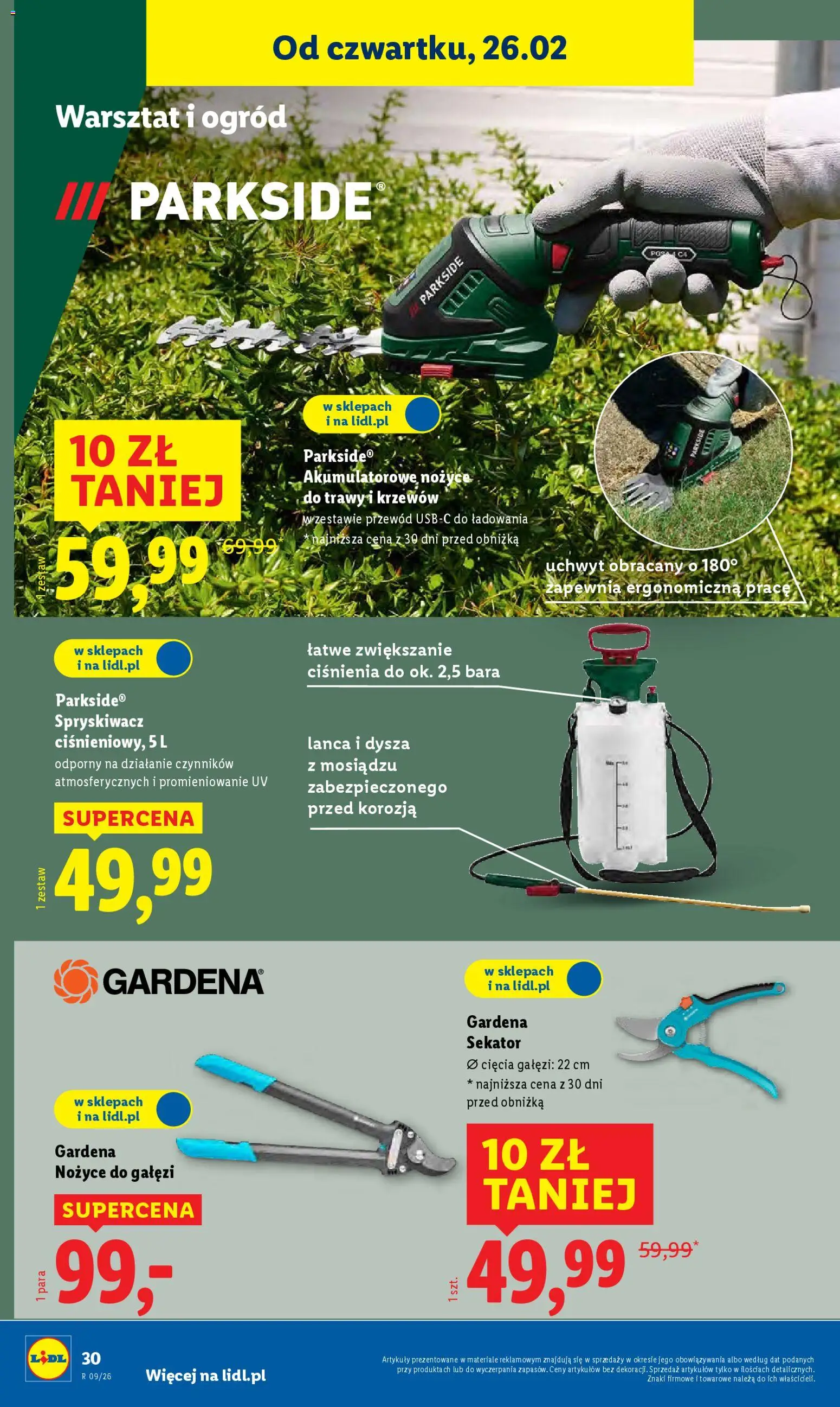 Lidl Polsko katalog od 23.02.2026 | Strana: 40 | Produkty: Parkside