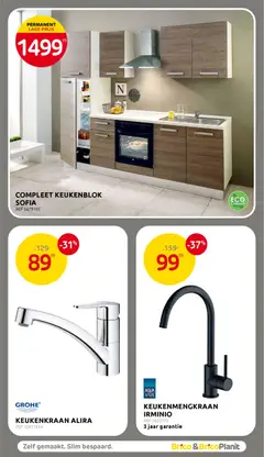 Brico - Folder - Voorbeeld van een folder van Brico, geldig van 11.02.2026 | Pagina: 42 | Producten: Keukenblok