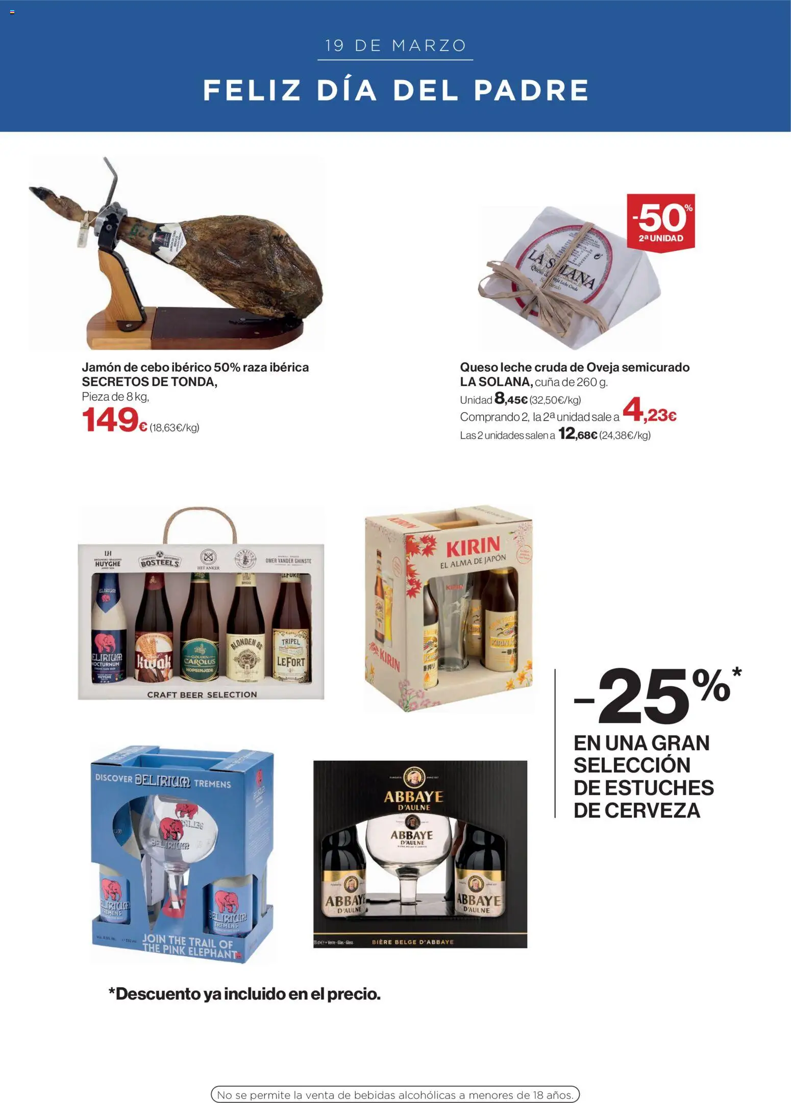 Supercor Canarias │ válido desde el 05.03.2026 | Página: 2 | Productos: Leche, Queso, Cerveza, Cuna