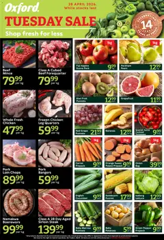 Oxford Freshmarket specials catalogue – valid from 28.04.2026