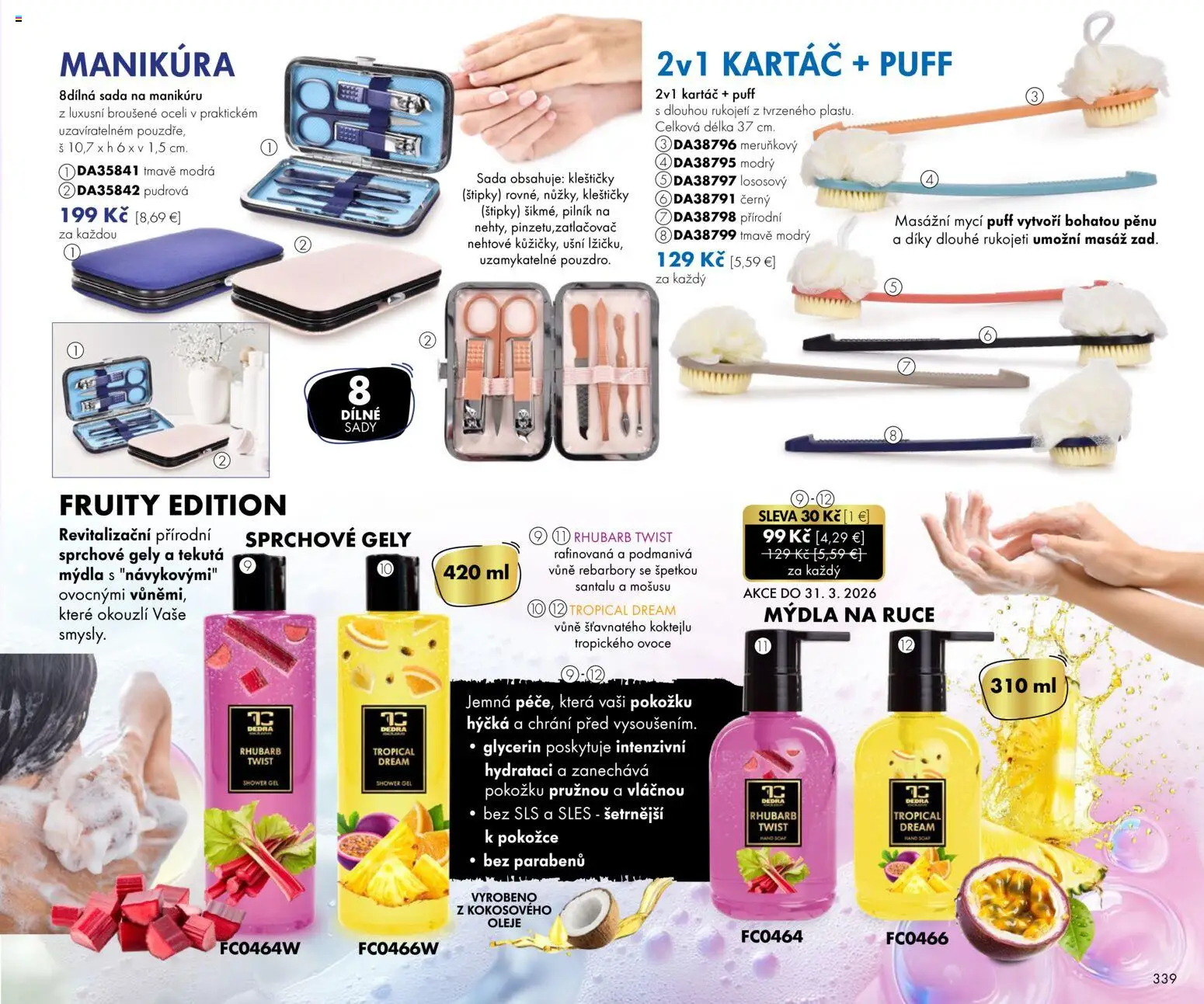 Nové Dedra akcie – leták je platný od 01.03.2026 | Strana: 39