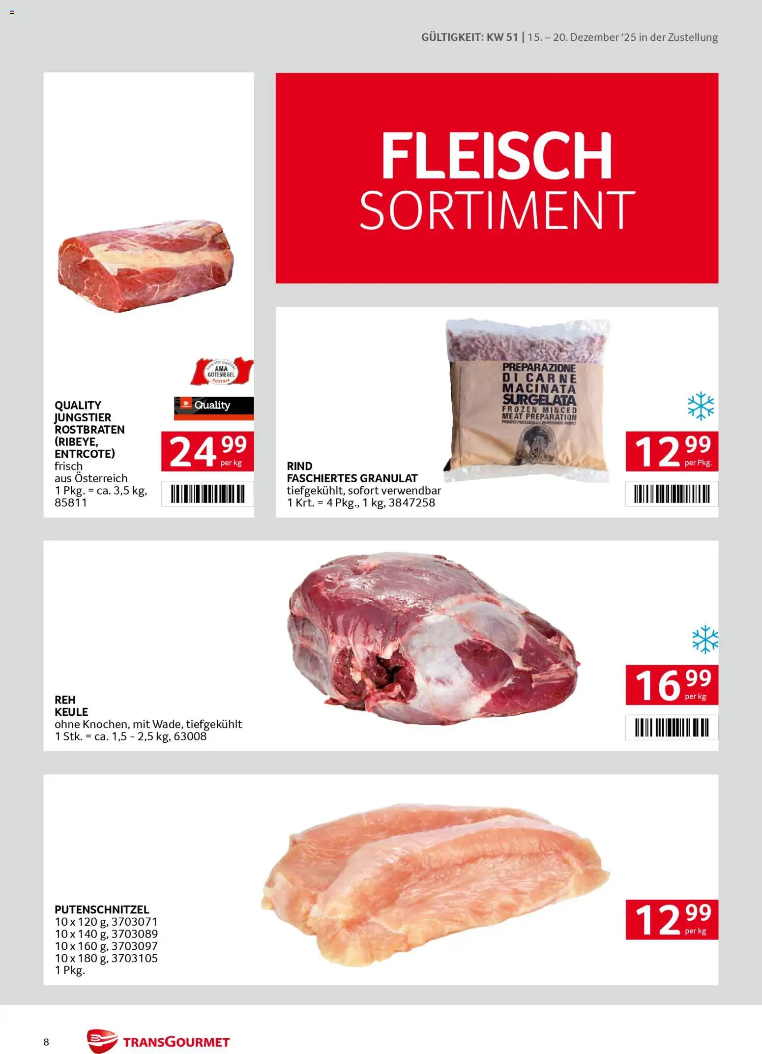 Transgourmet Zustellaktion gültig ab 15.12.2025 | Seite: 8