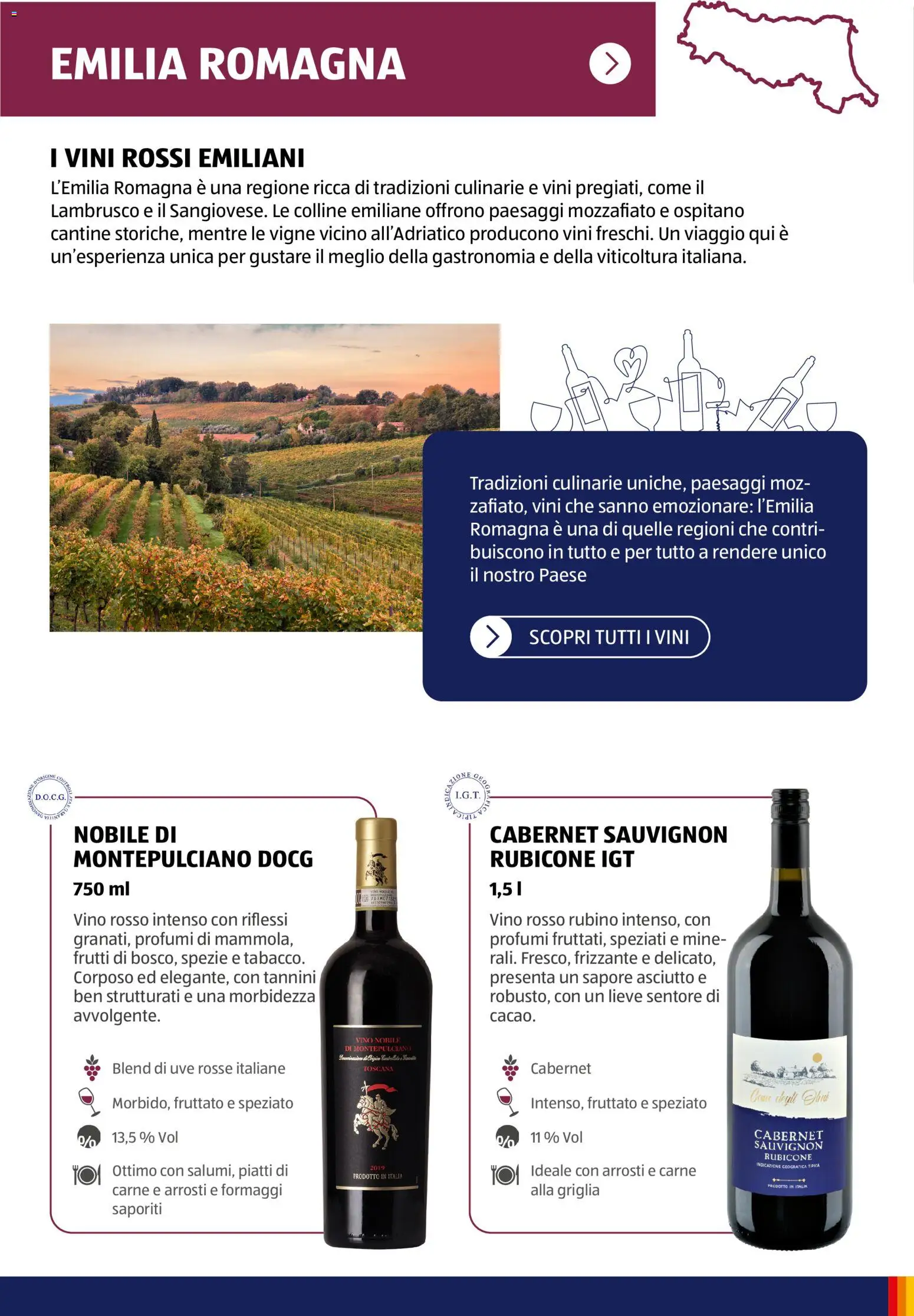 Volantino Aldi del 12.01.2026 | Pagina: 22 | Prodotti: Spezie, Vino, Griglia, Vino rosso