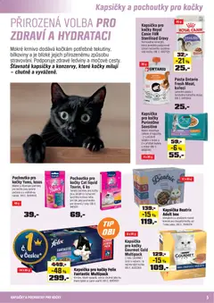 Náhled letáku OBI leták - Chovatelská potřeby od 15.02.2026 | Strana: 5 | Produkty: Gourmet, Box, Purina, Paštika