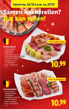 Lidl Folder week 52 - Voorbeeld van een folder van Lidl, geldig van 22.12.2025 | Pagina: 22 | Producten: Varkensvlees, Rundvlees, Kan