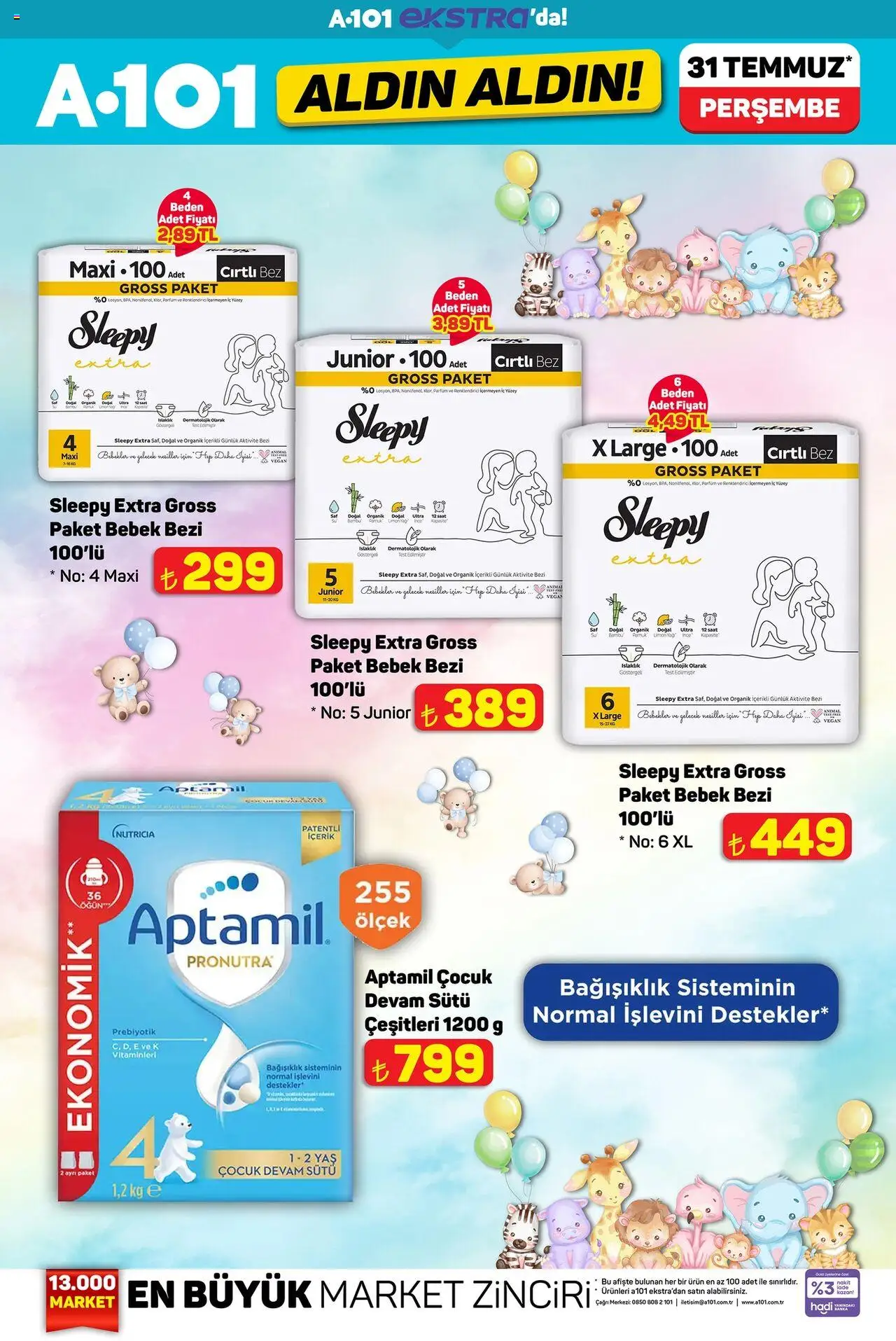 A101 Katalog - 31.07.2025 tarihinden itibaren geçerlidir | Sayfa: 16 | Ürünler: Parfüm, Su, Limon