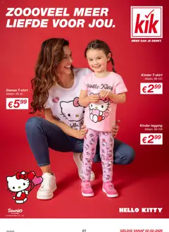 KiK - Folder - Voorbeeld van een folder van KiK, geldig van 02.02.2026