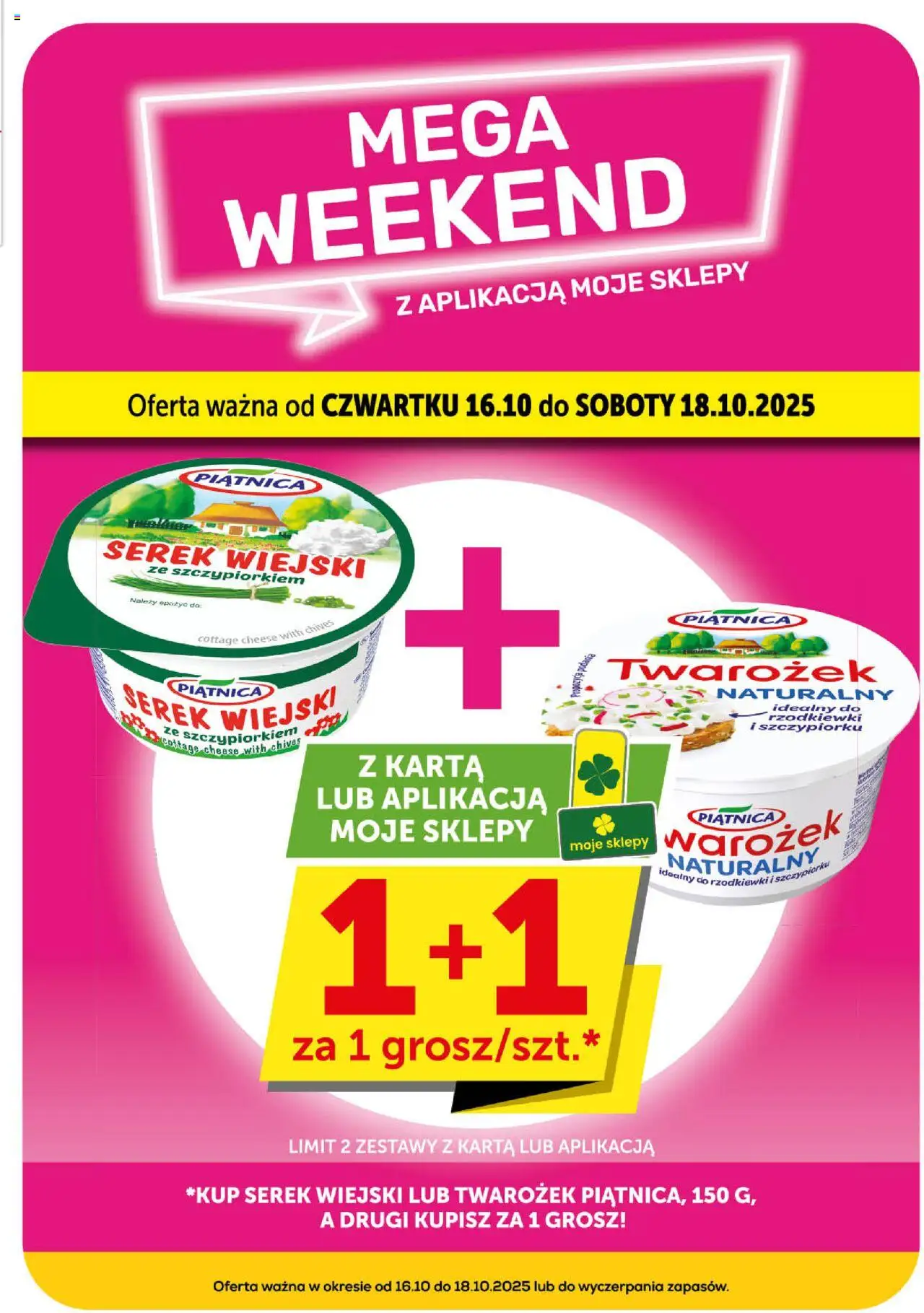 Euro Sklep Gazetka - Minimarket od 16.10.2025 | Strona: 23 | Produkty: Karta, Serek, Serek wiejski, Twarożek