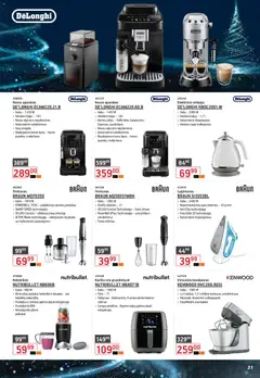 ERMITAŽAS leidinys galioja nuo 03.11.2025 | Puslapis: 31 | Prekių: Smulkintuvas, Kavos aparatas, Virdulys, Lygintuvas