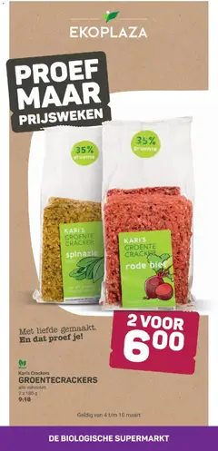 Ekoplaza folder  - Voorbeeld van een folder van Ekoplaza, geldig van 04.03.2026