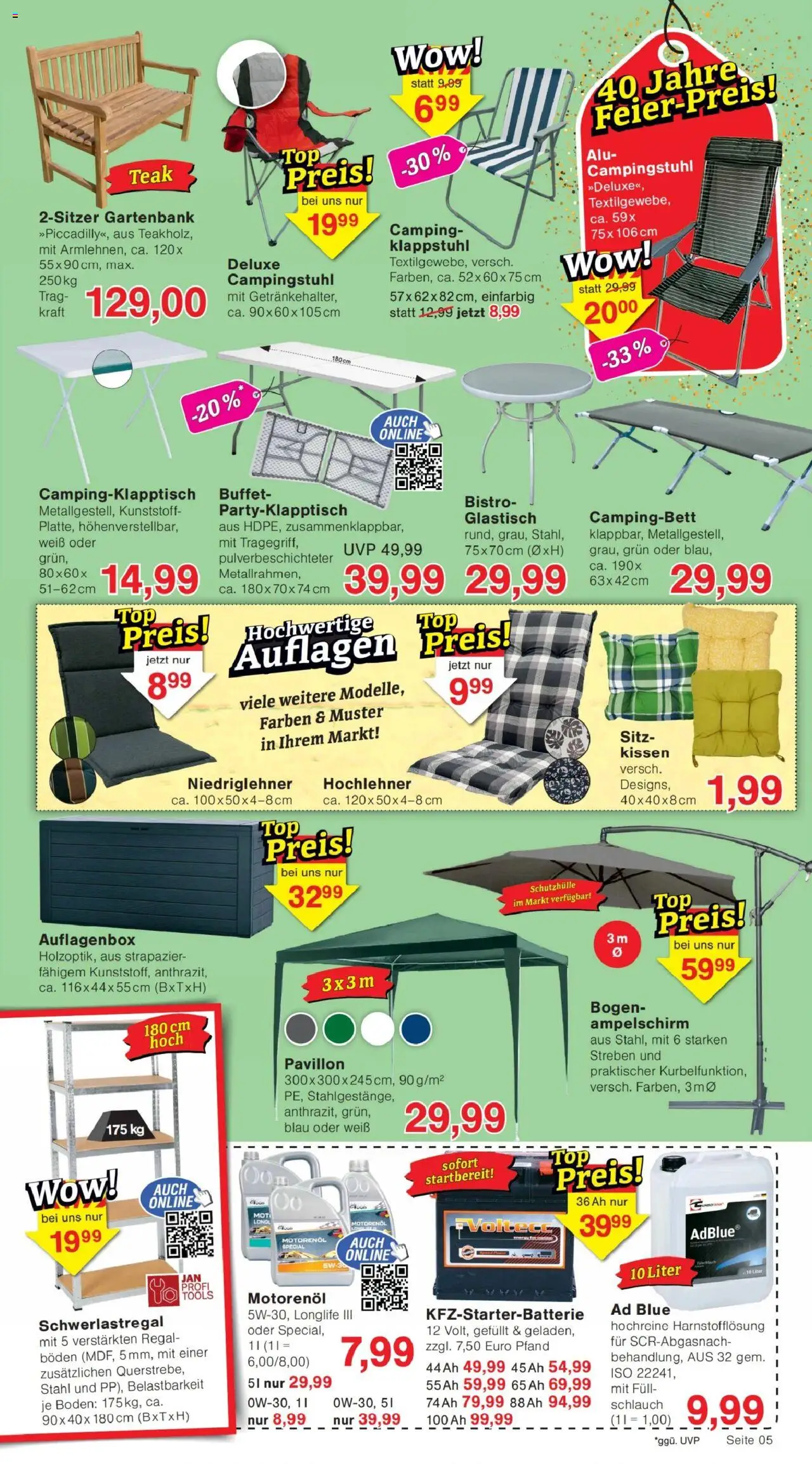Jawoll Prospekt - gültig ab dem 11.08.2025 | Seite: 9 | Produkte: Kissen, Regal, Schwerlastregal