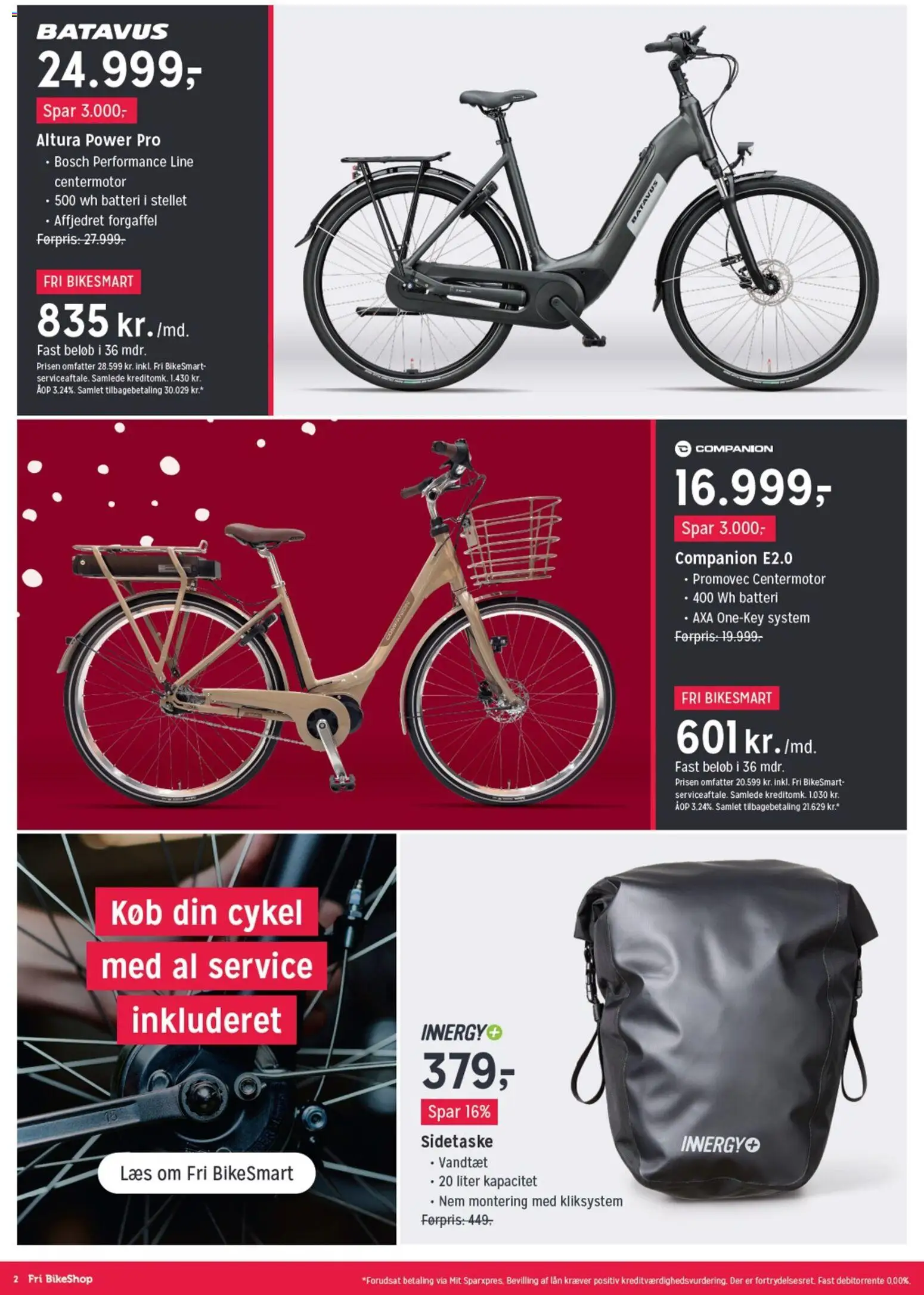 Fri BikeShop tilbudsavis – gyldig fra 16.12.2025 | Side: 2 | Produkter: Batteri
