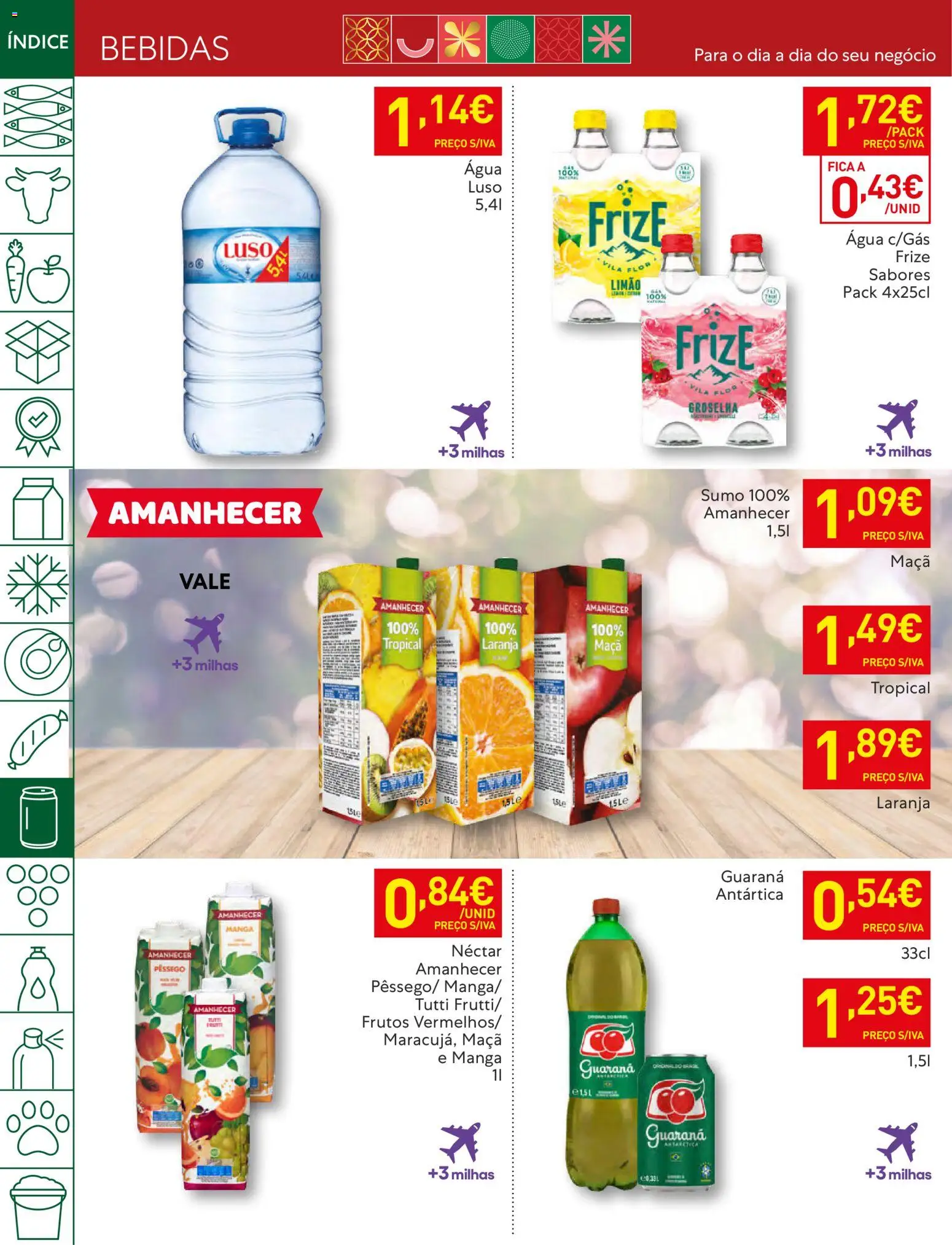 Recheio folheto │ válido de 09.12.2025 | Página: 28 | Produtos: Agua, Maça, Sumo
