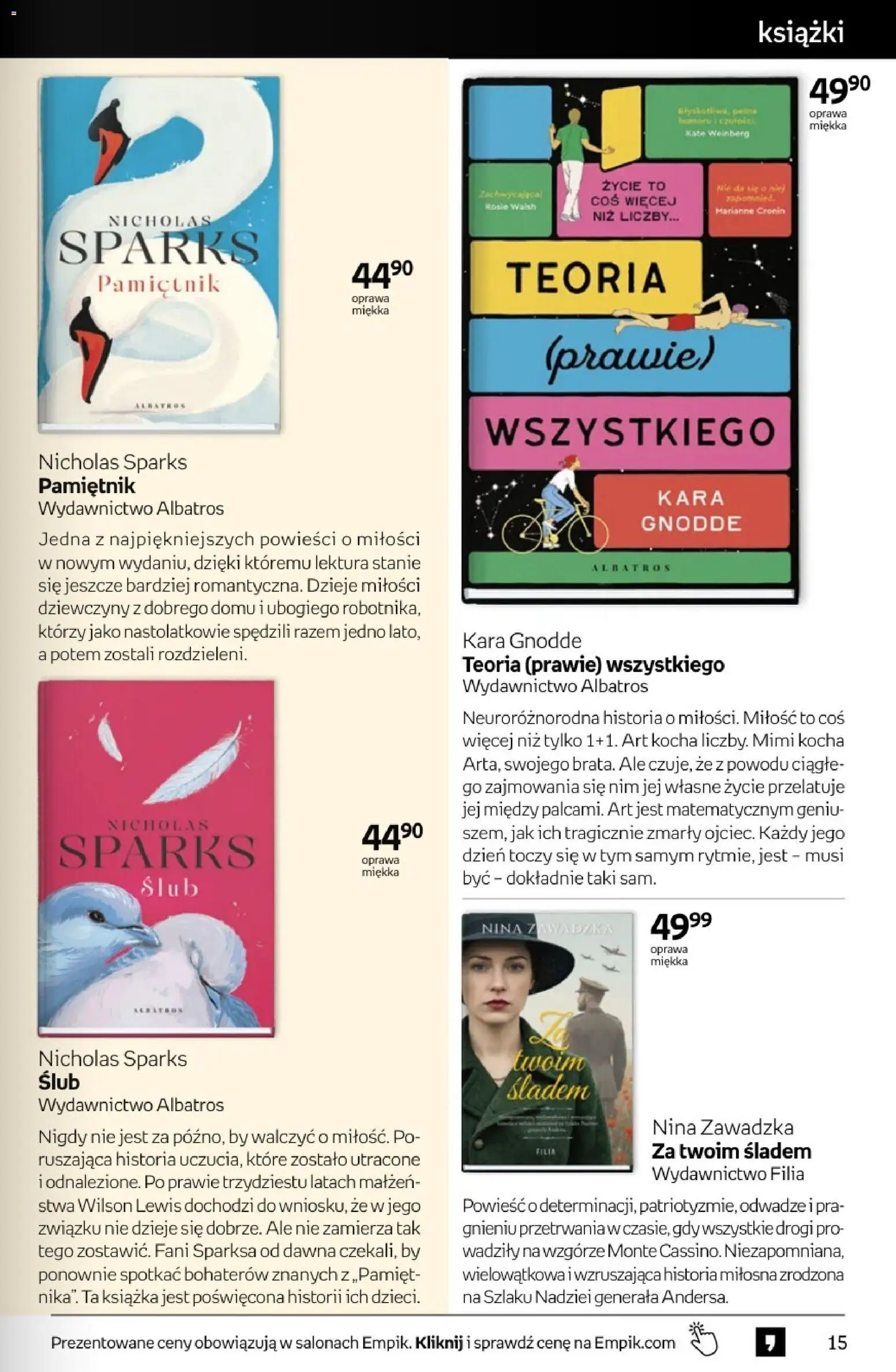 Empik promocje od 25.02.2026 | Strona: 15 | Produkty: Książki