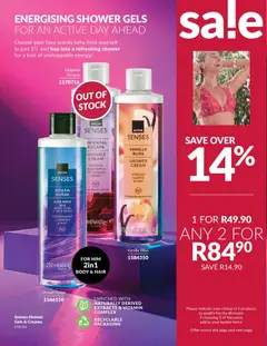 Avon specials catalogue – valid from 01.03.2026 | Page: 168 | Products: Shower, Basket, Cream, Stock