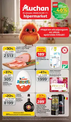 Auchan akciós újság - amely érvényes a következő dátumtól: 05.03.2026