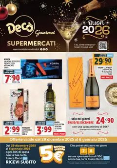 Anteprima del volantino Decò Gourmet - Roma catalogo valido a partire dal 29.12.2025