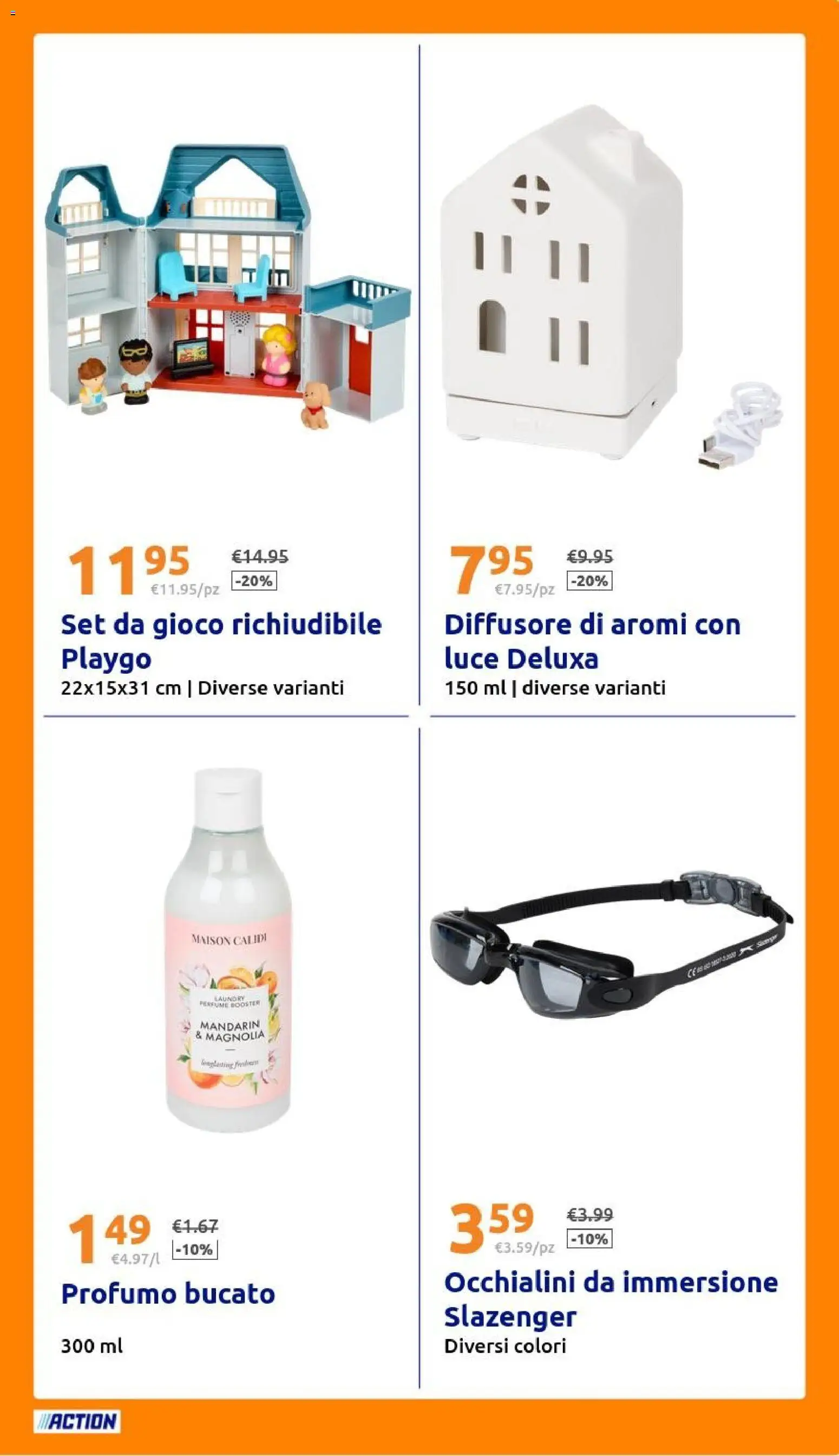 Volantino Action del 22.04.2026 | Pagina: 31 | Prodotti: Gioco, Profumo