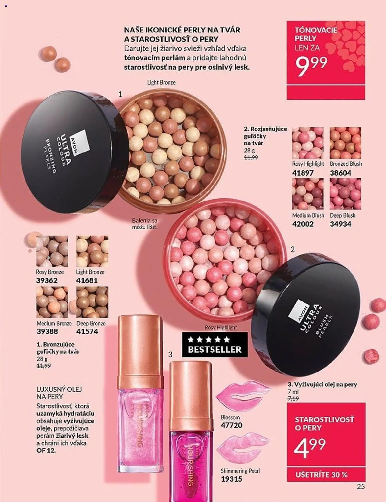 Nové Avon akcie – leták je platný od 01.03.2026 | Strana: 25 | Produkty: Olej