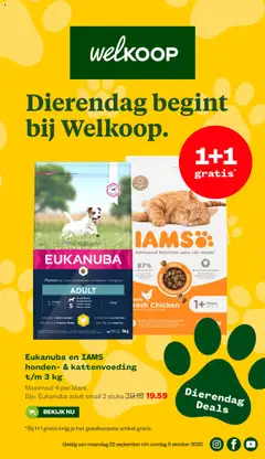 Welkoop - Folder - Voorbeeld van een folder van Welkoop, geldig van 22.09.2025