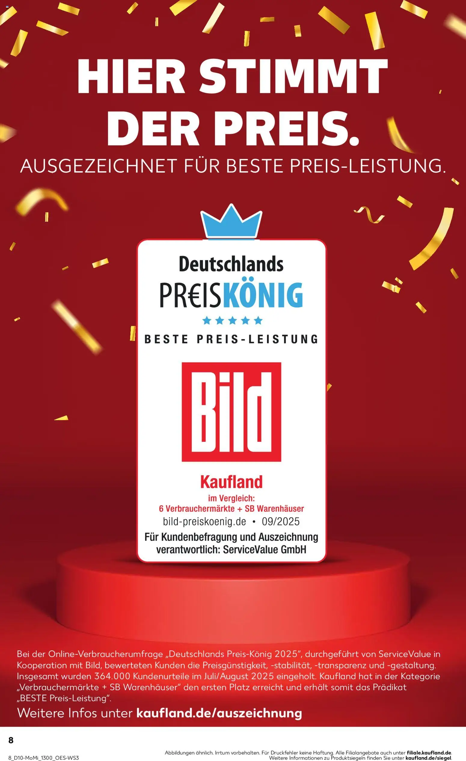 Kaufland prospekt Köln	 – gültig ab 02.03.2026 | Seite: 8