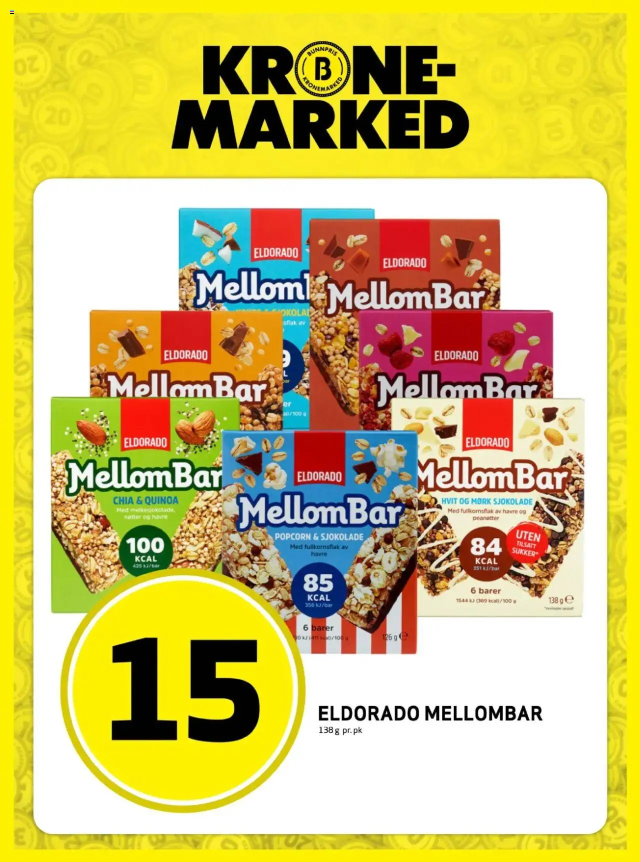 {H1} | Side: 21 | Produkter: Патч-корди, Sjokolade, Болти, Peanøtter