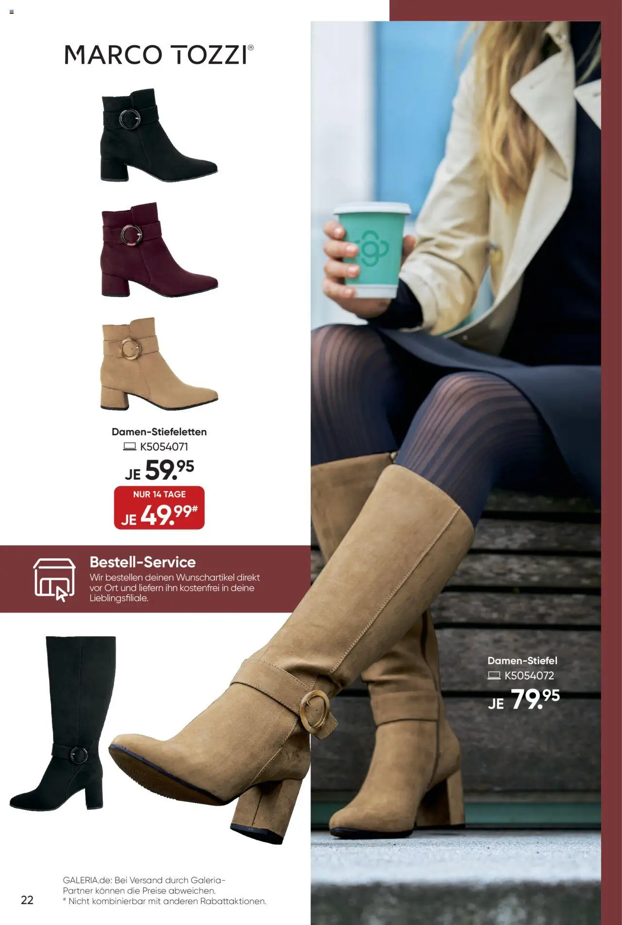 Galeria Karstadt Kaufhof Online-Prospekt – gültig ab 29.09.2025 | Seite: 22