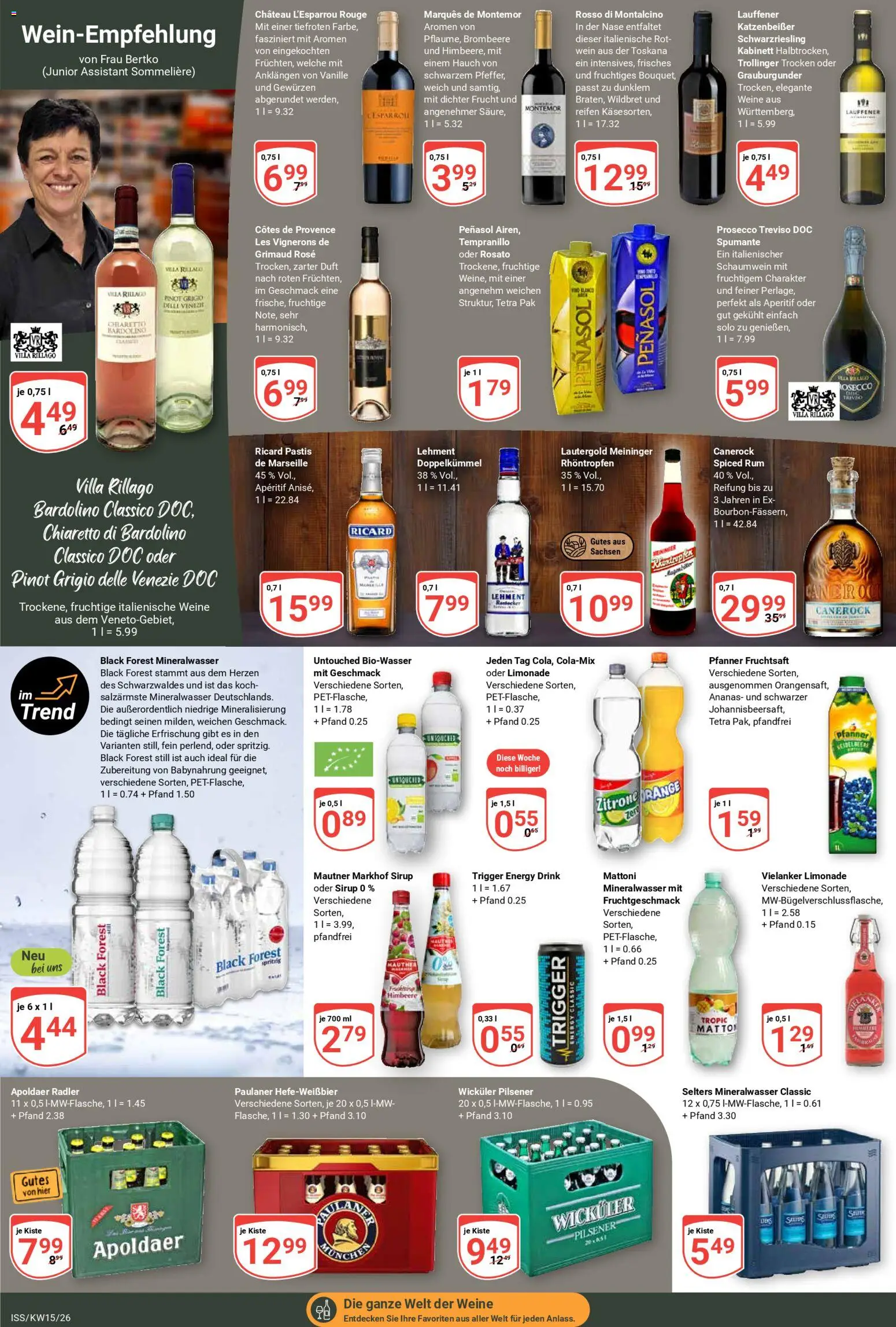 Globus Prospekt 	 – gültig ab 07.04.2026 | Seite: 16 | Produkte: Energy, Ananas, Rouge, Mineralwasser