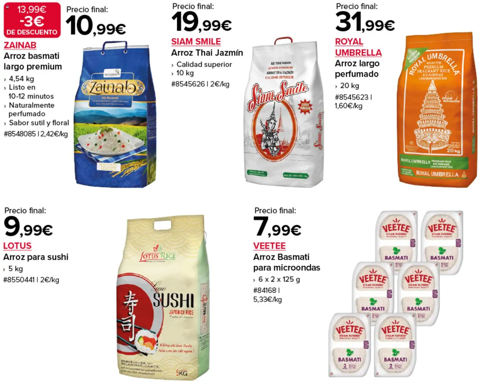 Costco catálogo │ válido desde el 27.01.2026 | Página: 5 | Productos: Arroz, Σιδερώστρα