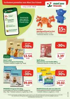Maxi Zoo folder - Voorbeeld van een folder van Maxi Zoo, geldig van 05.11.2025 | Pagina: 11