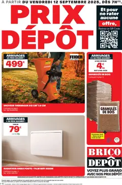 Brico Dépôt - Prévisualisation de Brico Dépôt catalogue valide à partir de 12.09.2025