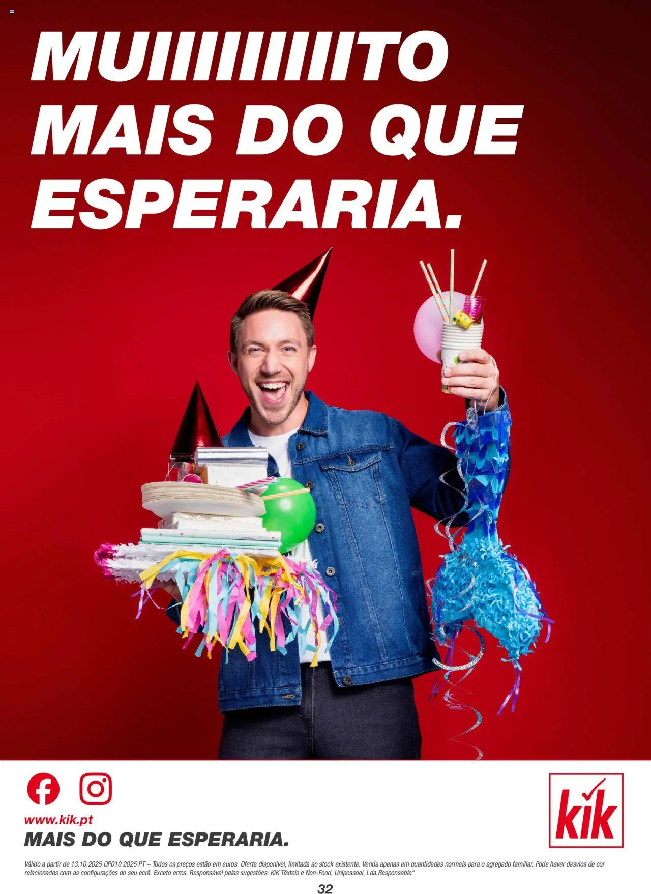 KIK folheto │ válido de 20.10.2025 | Página: 32