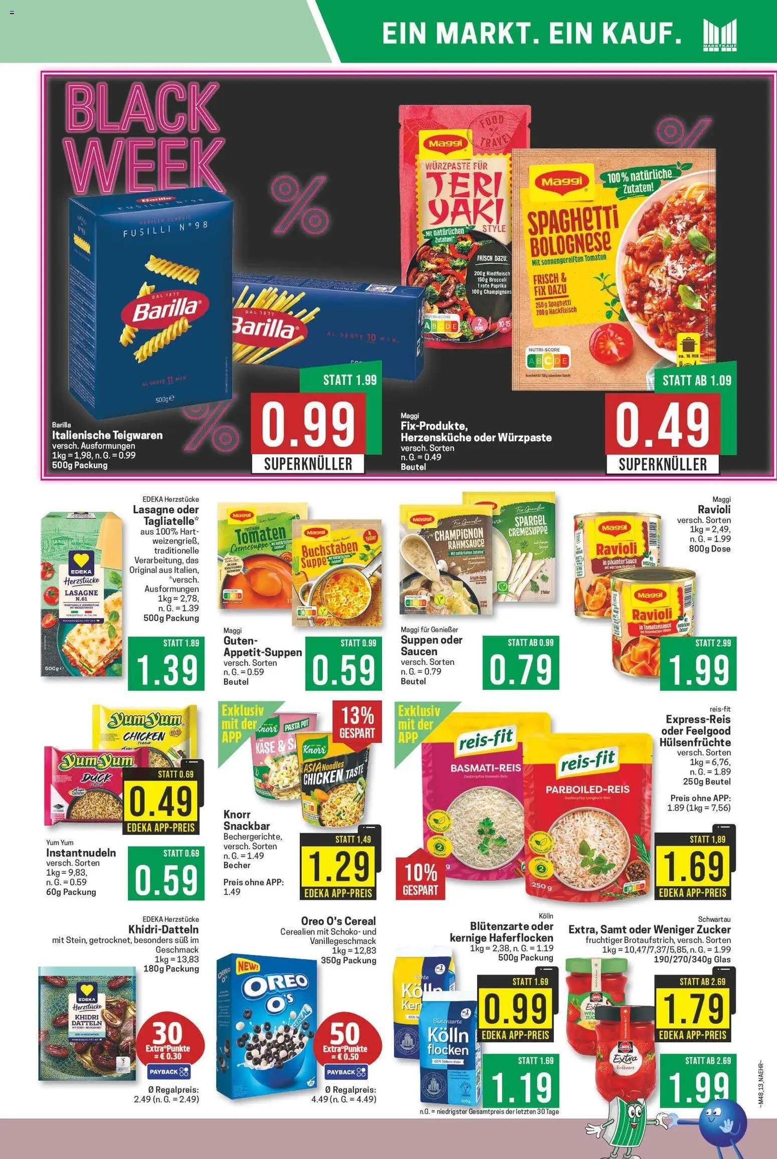 Marktkauf - Black Friday – gültig ab 24.11.2025 | Seite: 13 | Produkte: Käse, Tomaten, Spargel, Flocken