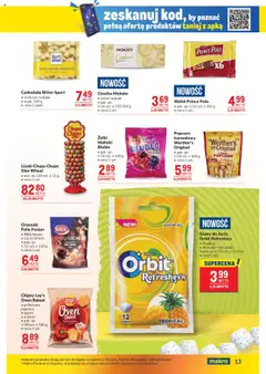 Makro Gazetka od 22.07.2025 | Strona: 13 | Produkty: Papryka, Lays, Ciastka, Lizaki chupa chups