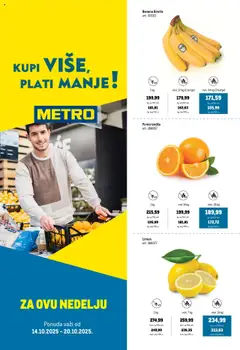 Metro provereno - pregled Metro kataloga - važi od 14.10.2025