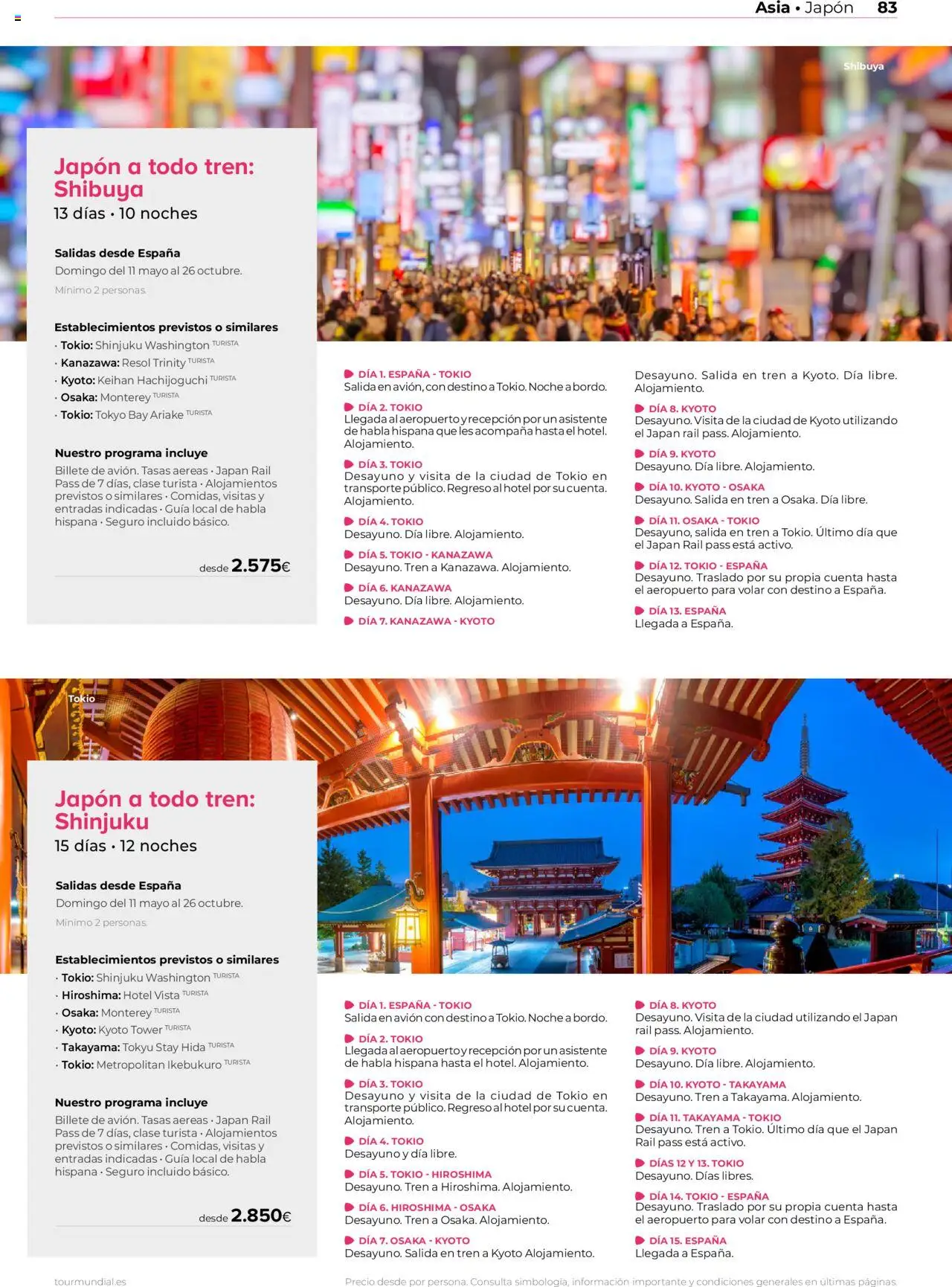 Viajes El Corte Inglés Asia y Oceanía │ válido desde el 01.01.2025 | Página: 83