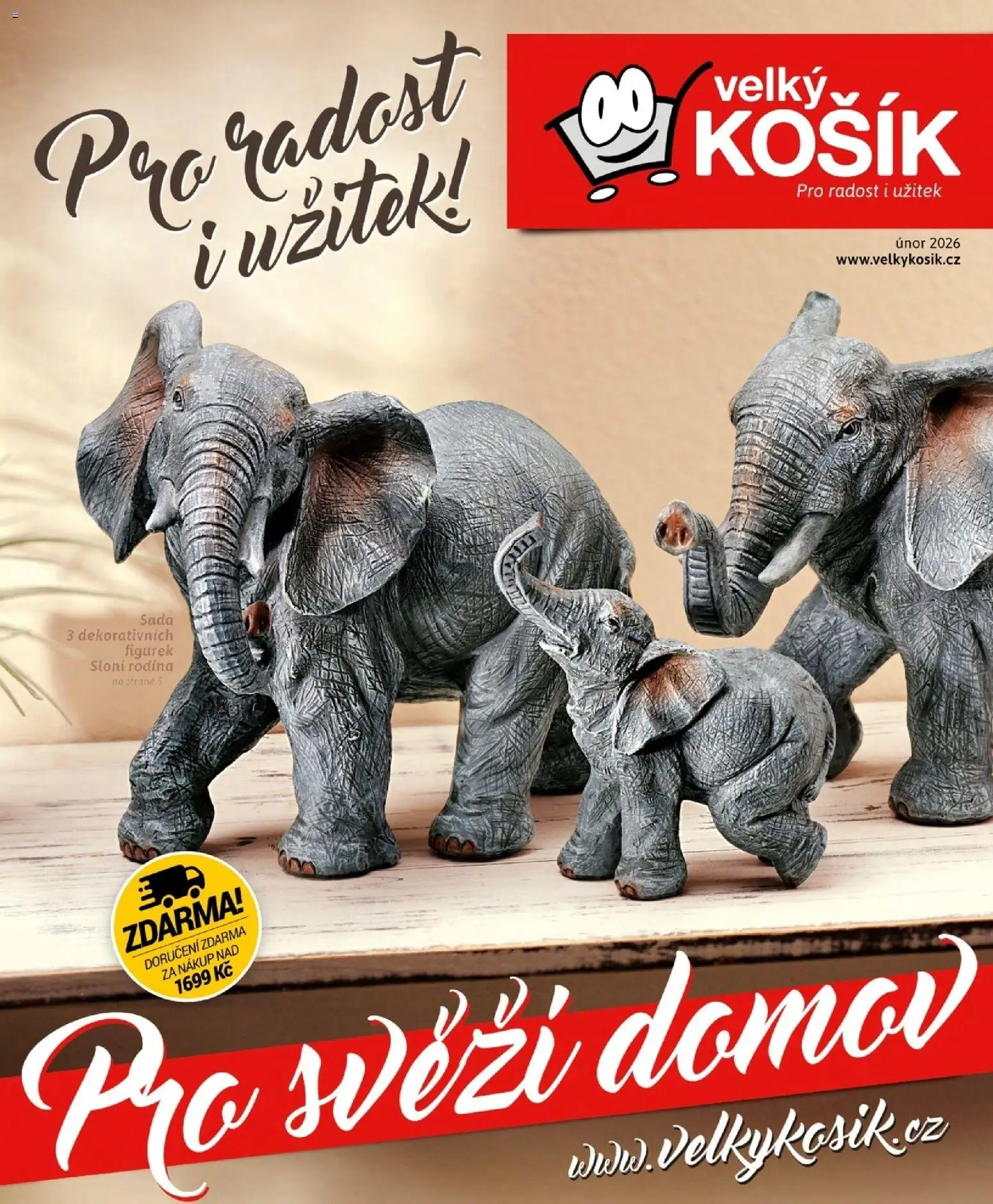 Velký Košík katalog únor 2026 od 01.02.2026 | Strana: 1 | Produkty: Košík