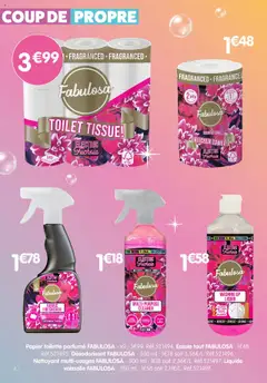 | Page: 8 | Produits: Papier toilette, Liquide vaisselle, Désodorisant, Thé