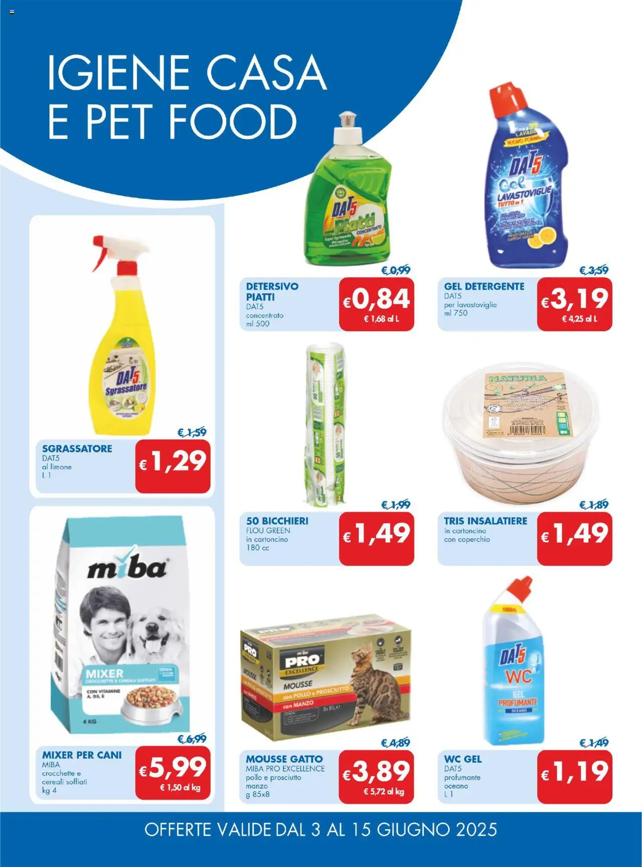 Volantino MD Discount del 03.06.2025 | Pagina: 21 | Prodotti: Pollo, Cereali, Prosciutto, WC