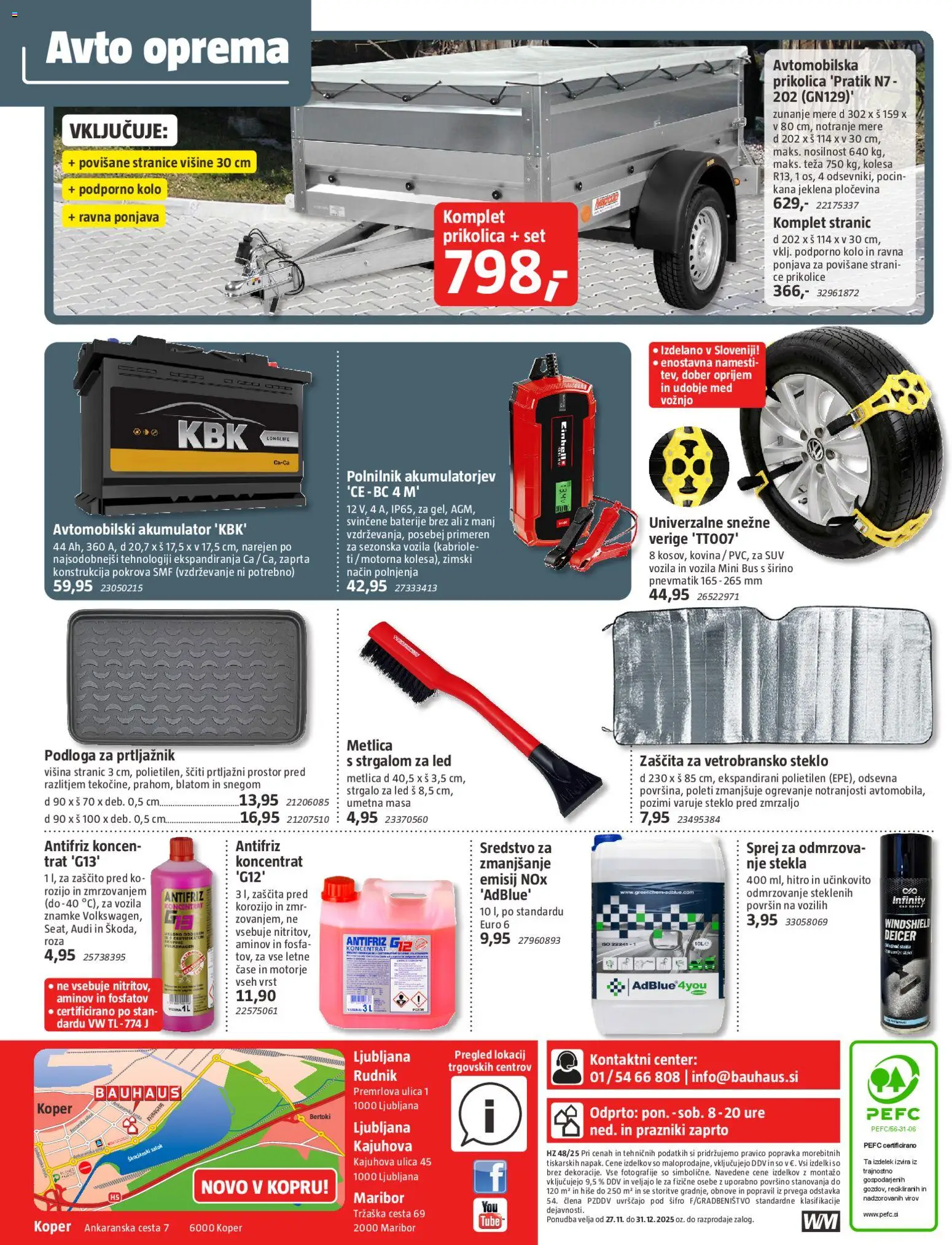 Novi Bauhaus katalog ponudbe – veljaven od 27.11.2025 | Stran: 32 | Izdelki: Teza, Akumulator, Polnilnik, Podloga