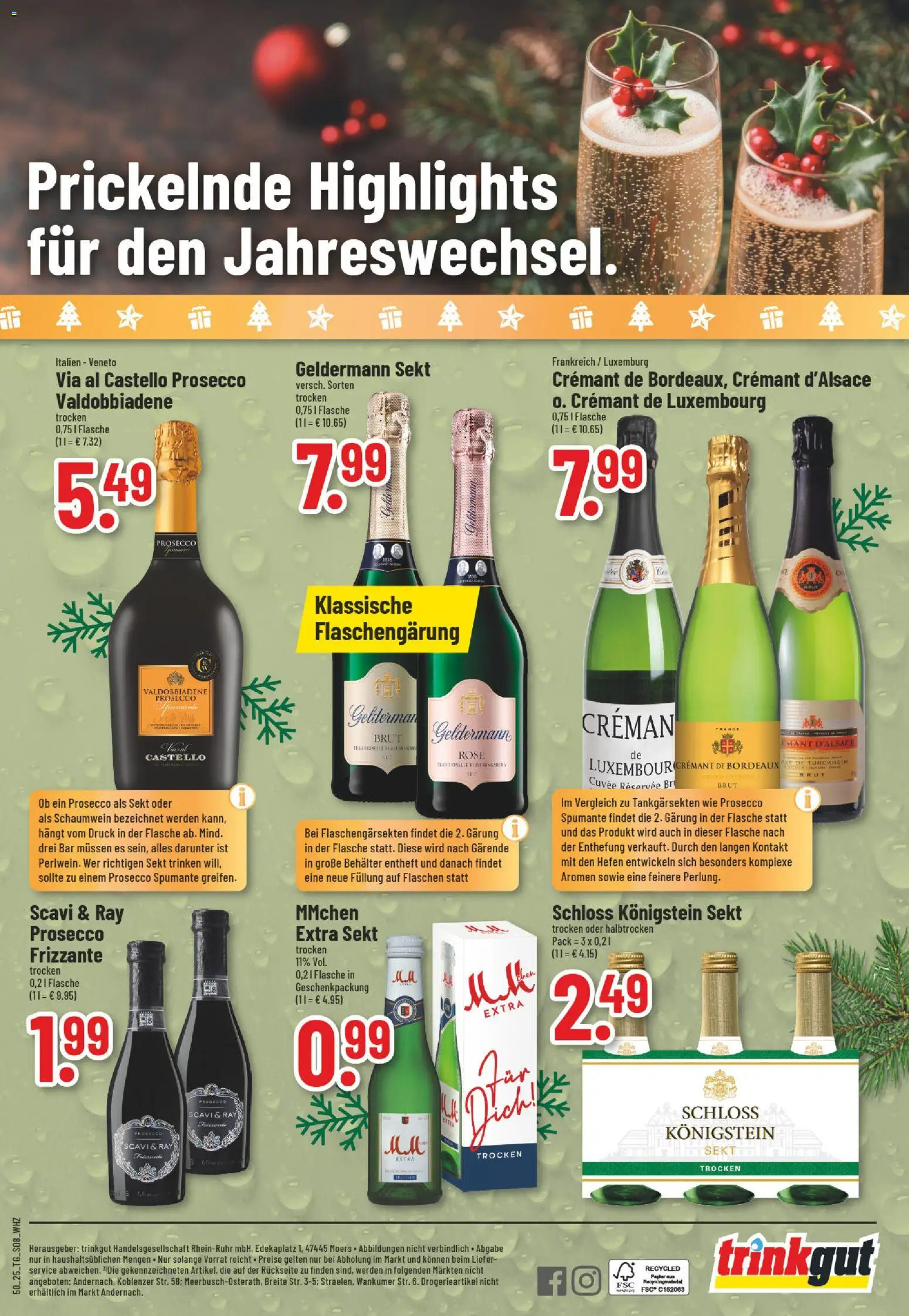 Trinkgut Prospekt – gültig ab 15.12.2025 | Seite: 26 | Produkte: Sekt, Prosecco