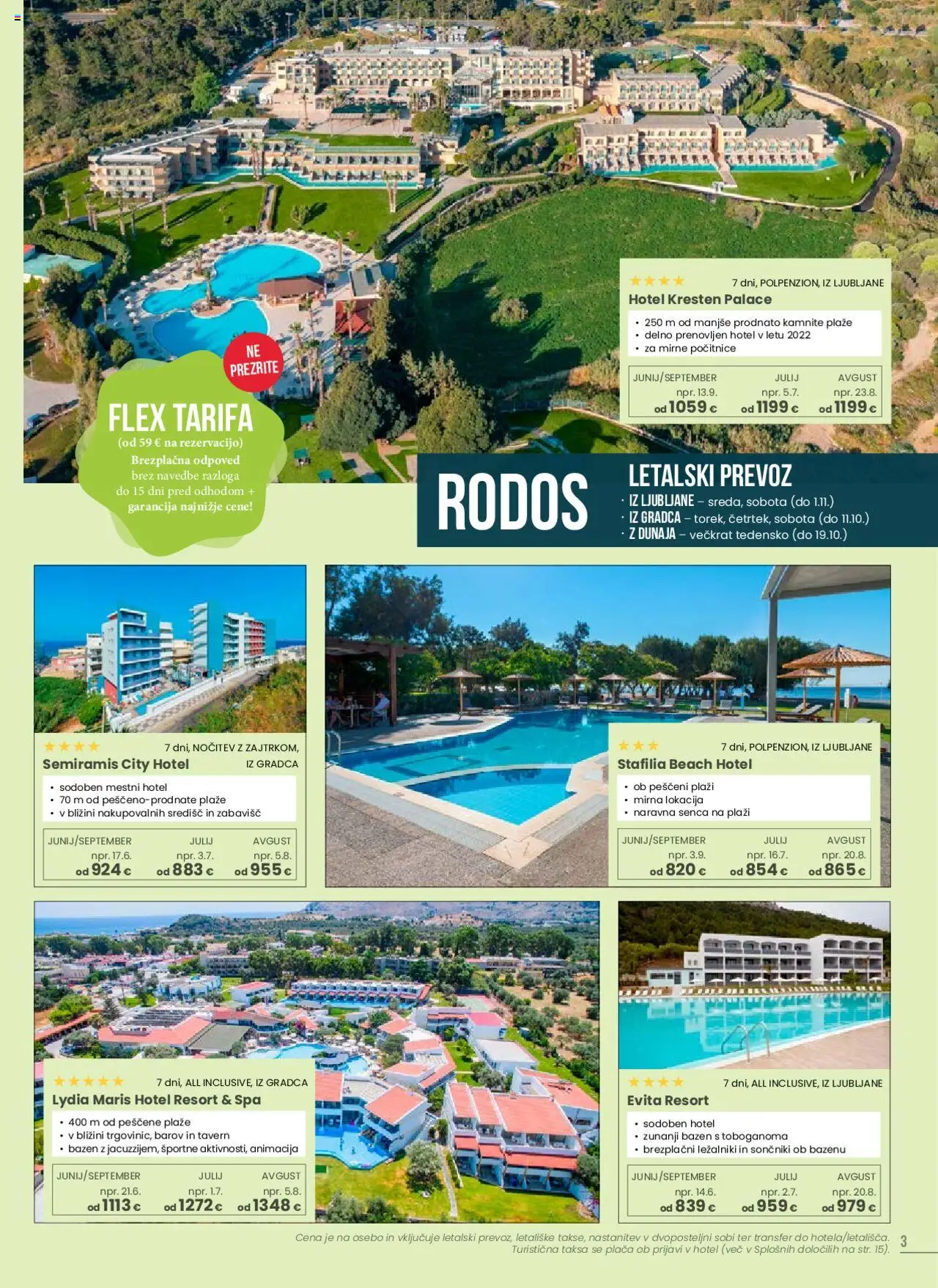 Sonček katalog sredozemlje │ velja od 01.06.2025 | Stran: 3 | Izdelki: Bazen