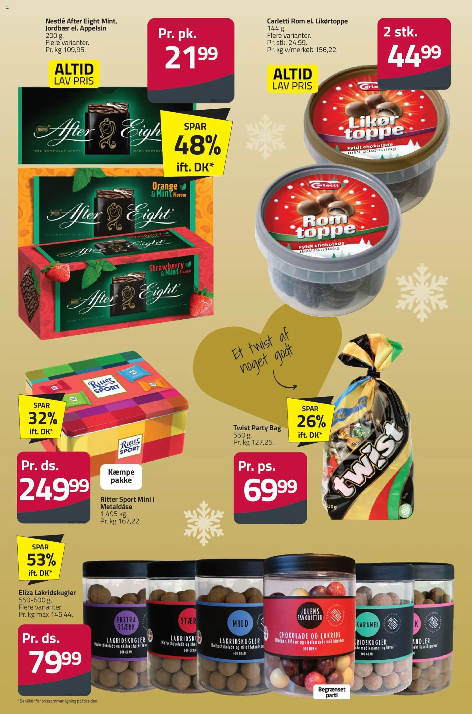 Fleggaard tilbudsavis – gyldig fra 26.11.2025 | Side: 8 | Produkter: Risalamande, Jordbær, Lakrids, Rom