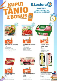 E.Leclerc Gazetka - Kłodzko od 09.09.2025 | Strona: 4 | Produkty: Osełka, Margaryna, Truskawki, Warzywa