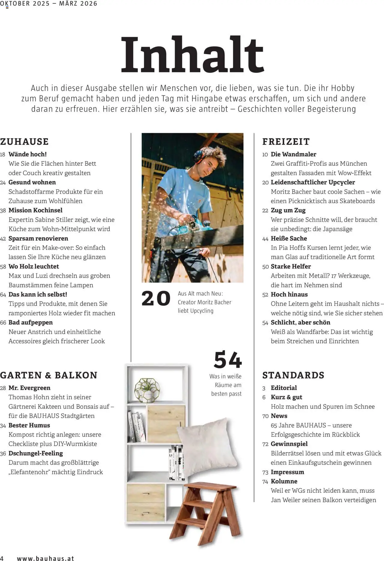 Bauhaus Passt! gültig ab 01.10.2025 | Seite: 4 | Produkte: Bett, Couch, Bad