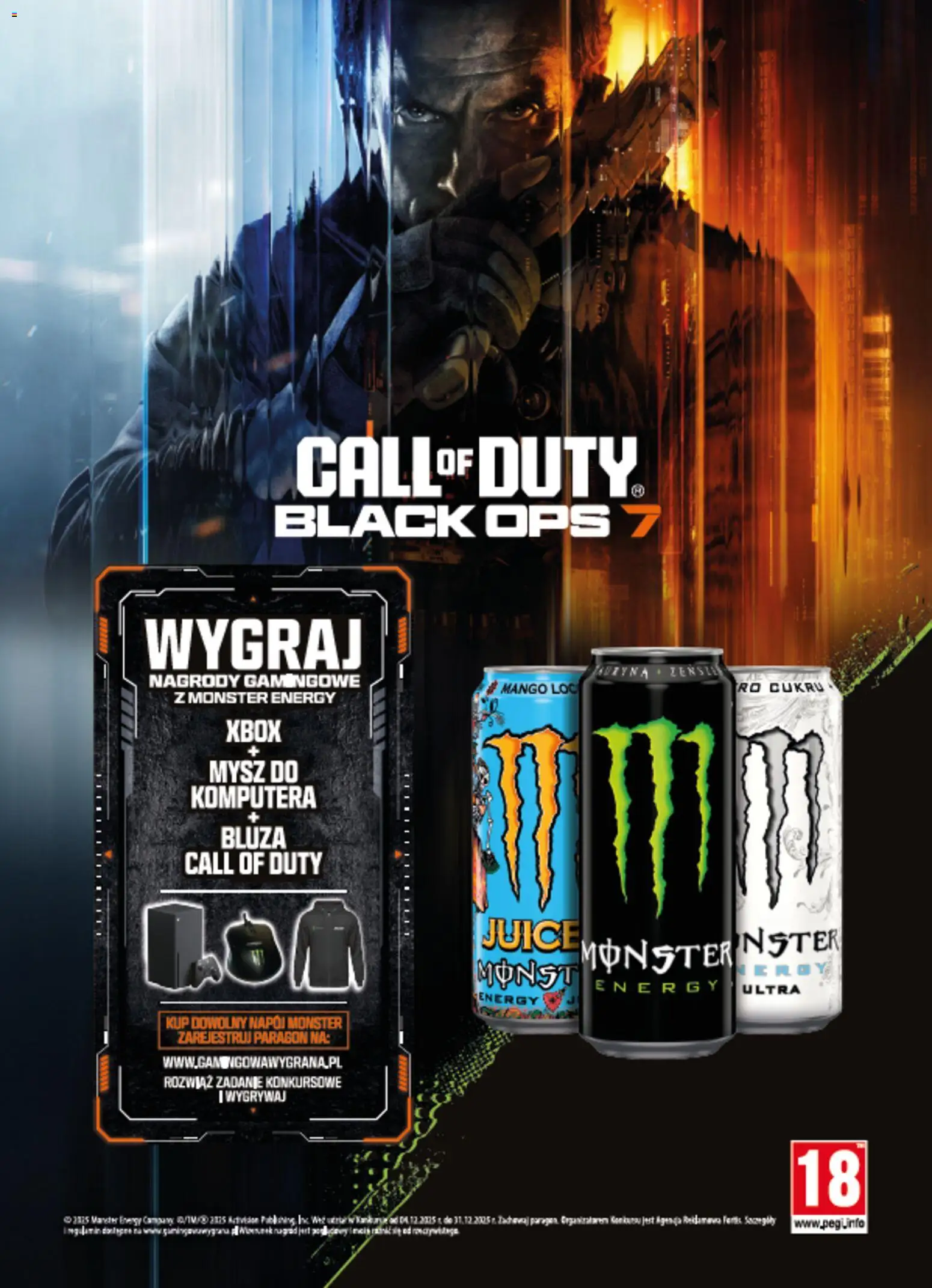 Intermarche Konkurs - Graj z energią Monster od 04.12.2025 | Strona: 1 | Produkty: Mango, Mysz, Xbox